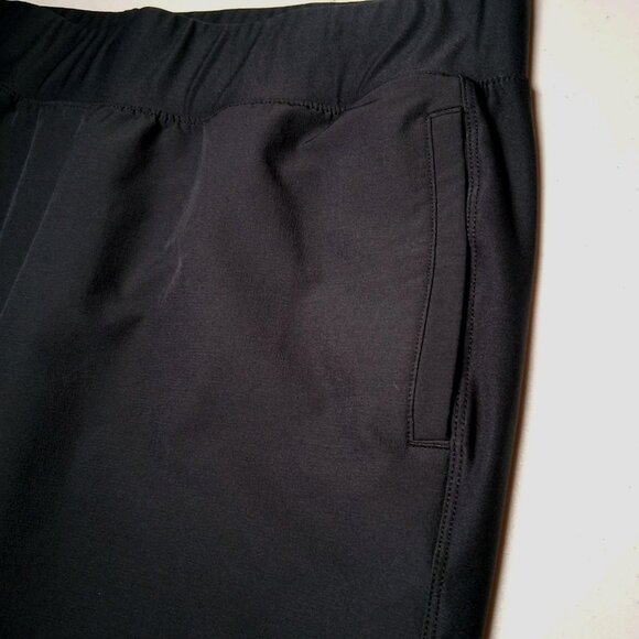 Eddie Bauer Pants Women XL Black Activewear Performance Jogger Travel Stretch - Picture 9 of 16